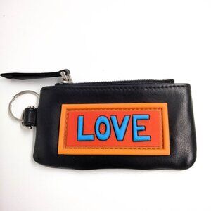 Fendi 2017 Love Vocabulary Zip Key Pouch